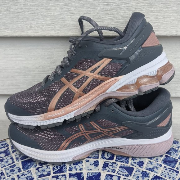 asics kayano metropolis rose gold